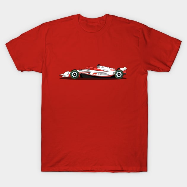 F1 2022 Official Car T-Shirt by RACHIDI